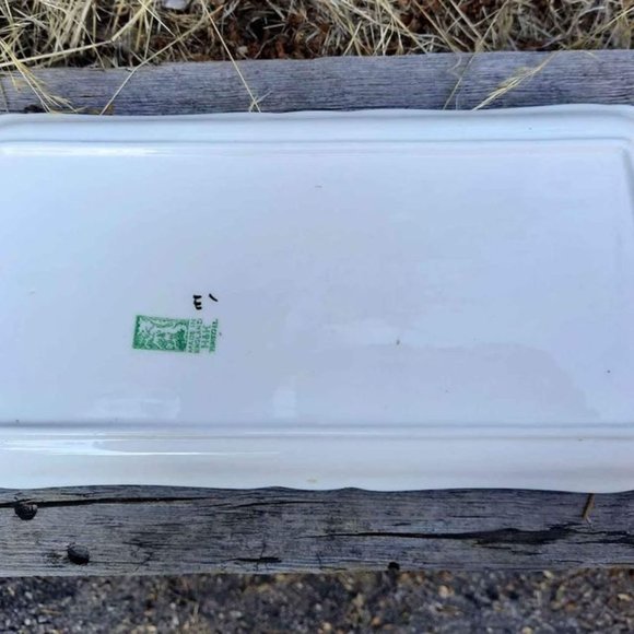 Hollinshead & Kirkham (H&K Tunstall) porcelain tray, 1930's England - Picture 3 of 3